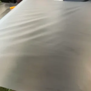 High-quality matting embossing film with clear matte textured surface for industrial packaging